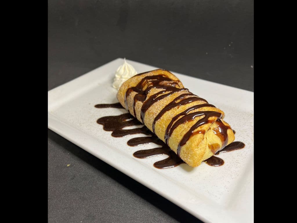 Ducky's Cheesecake Chimichanga