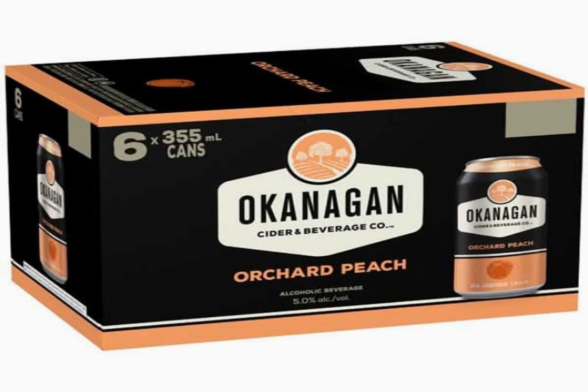 OKANAGAN CIDER ORCHARD PEACH (6 x 355ML)