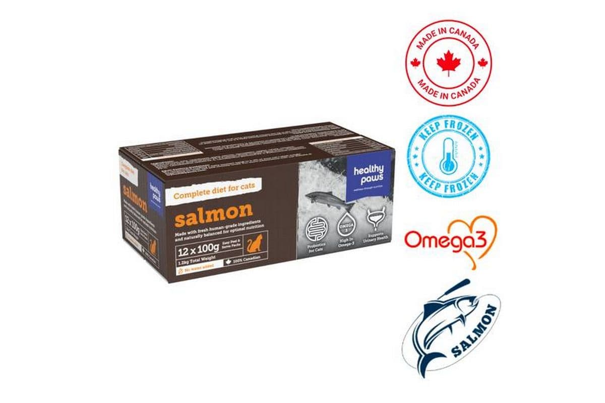 Healthy Paws - Feline Complete Dinner Salmon (100 g)