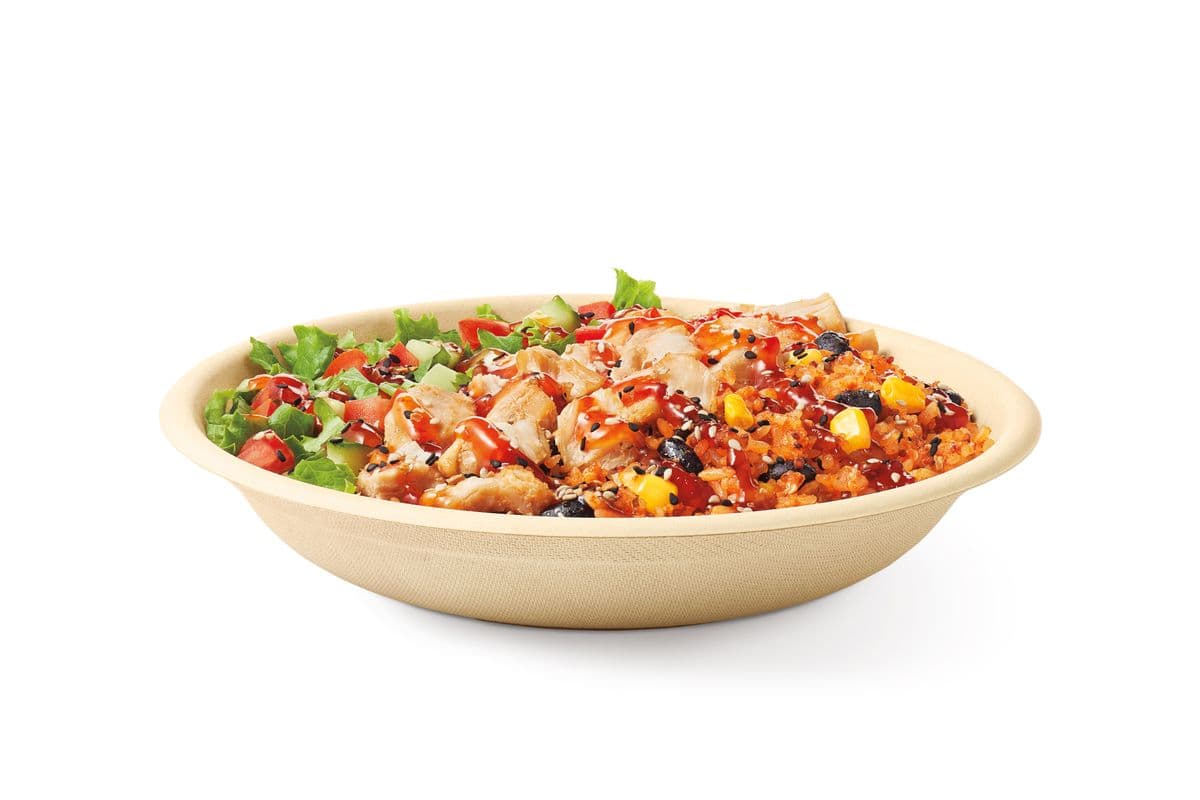 Sweet Chili Veggie Loaded Bowl