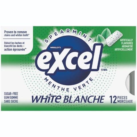 Excel White Spearmint 12pc