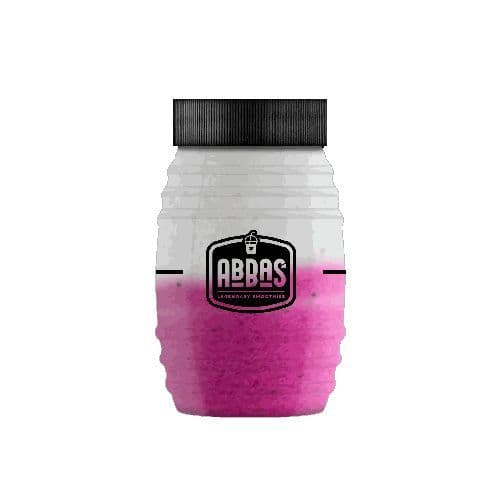 Dragonfruit Pineapple Chunks & Vanilla Ice-cream