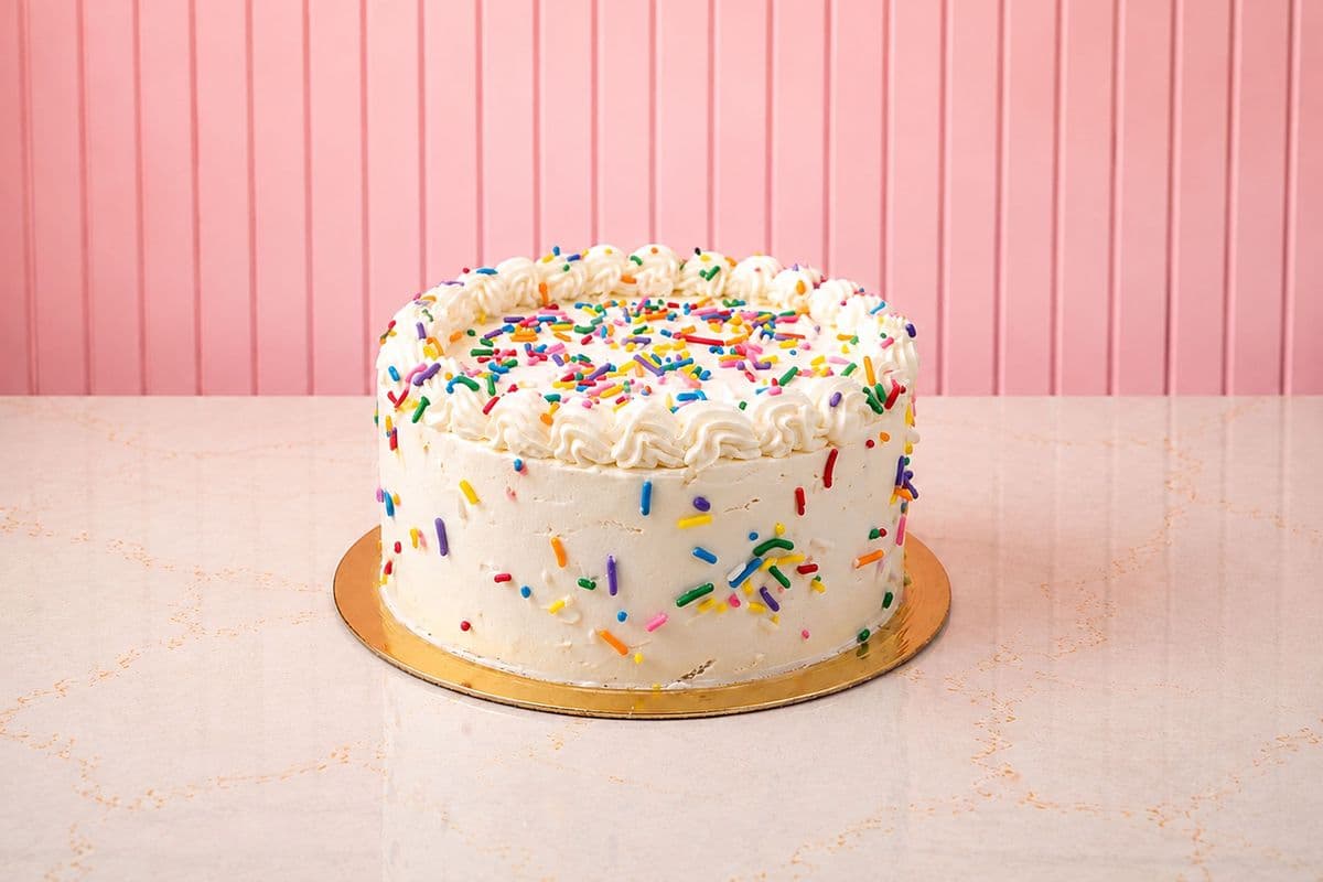 Eggless Vanilla Cake