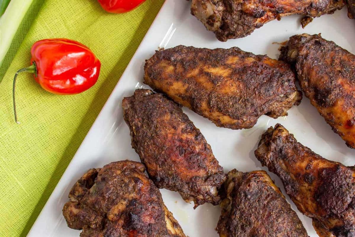 Jerk Wings (14 pieces )