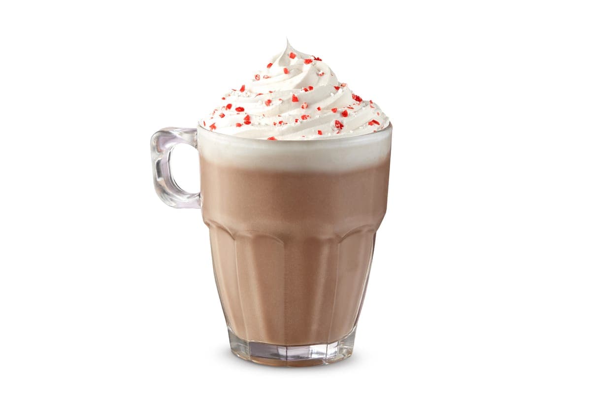 Peppermint Hot Chocolate (2% Milk) [260.0 Cals]