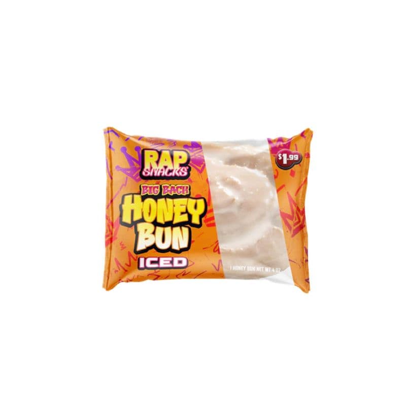 Rap Snacks Big Back Honey Buns Iced Honey - USA (4oz) (COPY)