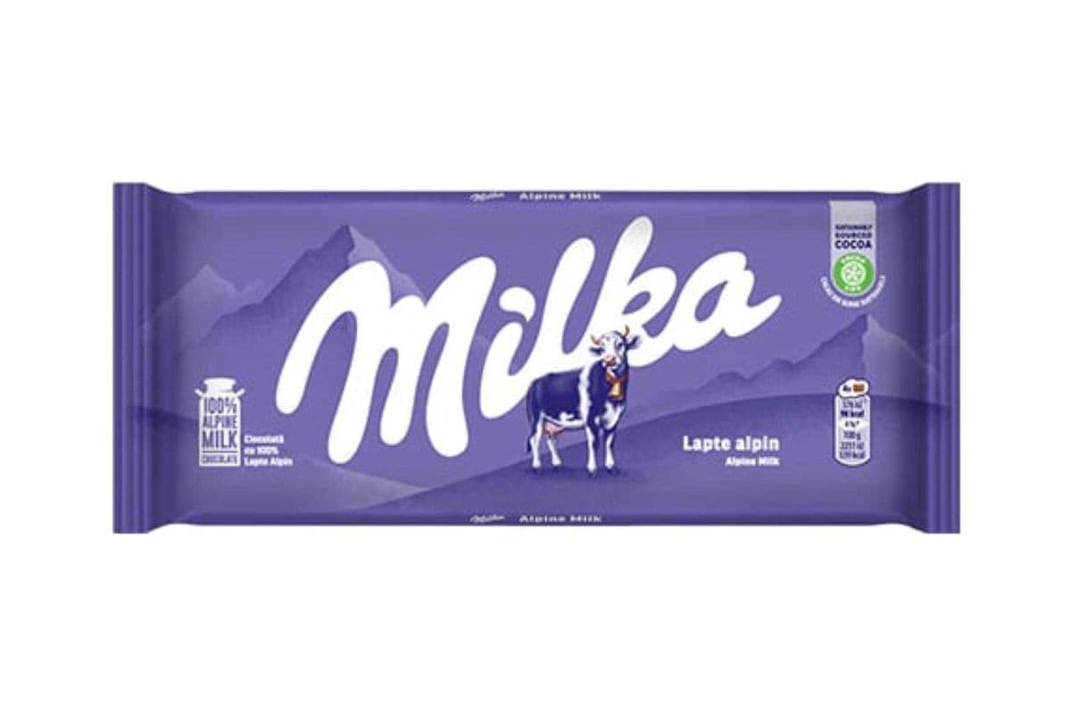 Milka Alpine Milk 90g (Europe)
