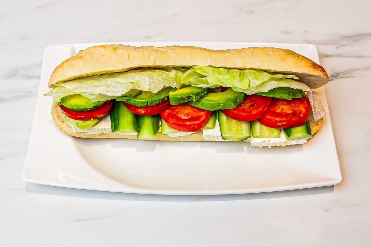 Feta Cheese Sandwich