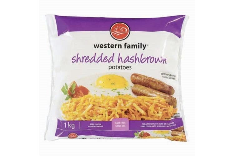 WF Shredded Hash Brown Potatoes (1 kg)
