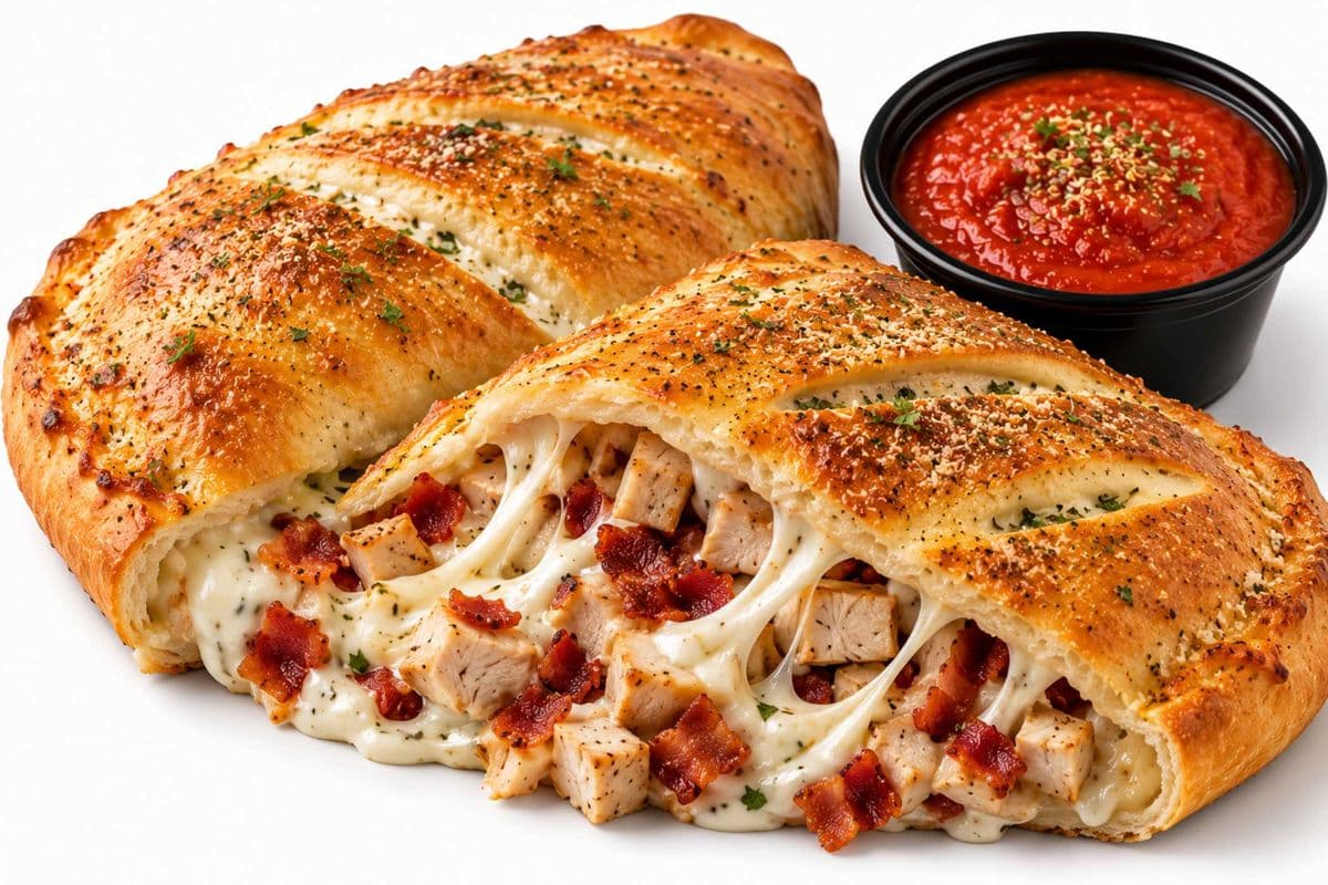 Chicken Bacon Ranch Calzone
