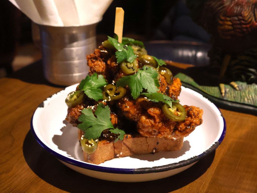 Korean Fried Chicken Plate
