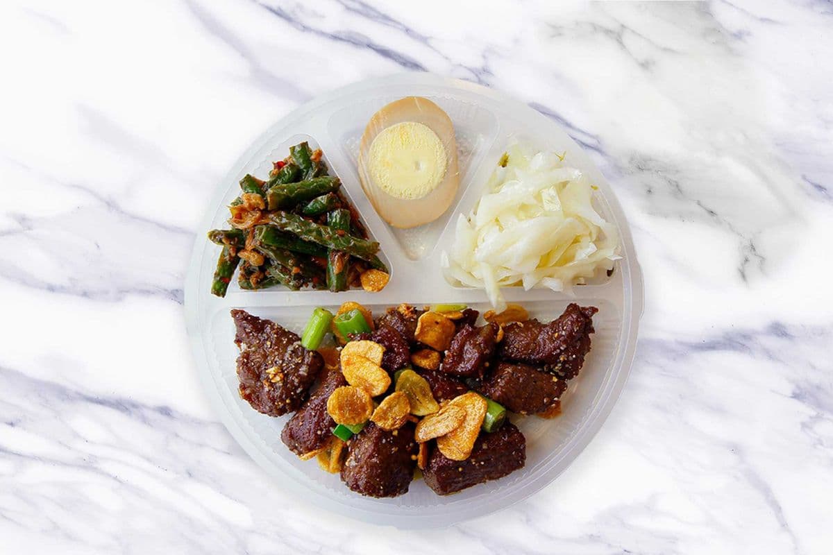 Garlic Beef Steak Bento Box 蒜香菲力便當