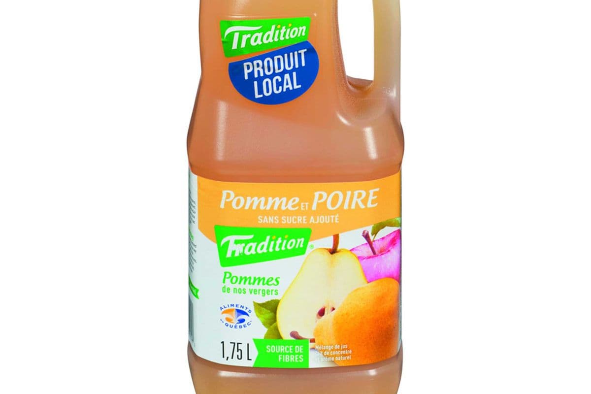 Tradition jus de pomme et poire / apple and pear juice