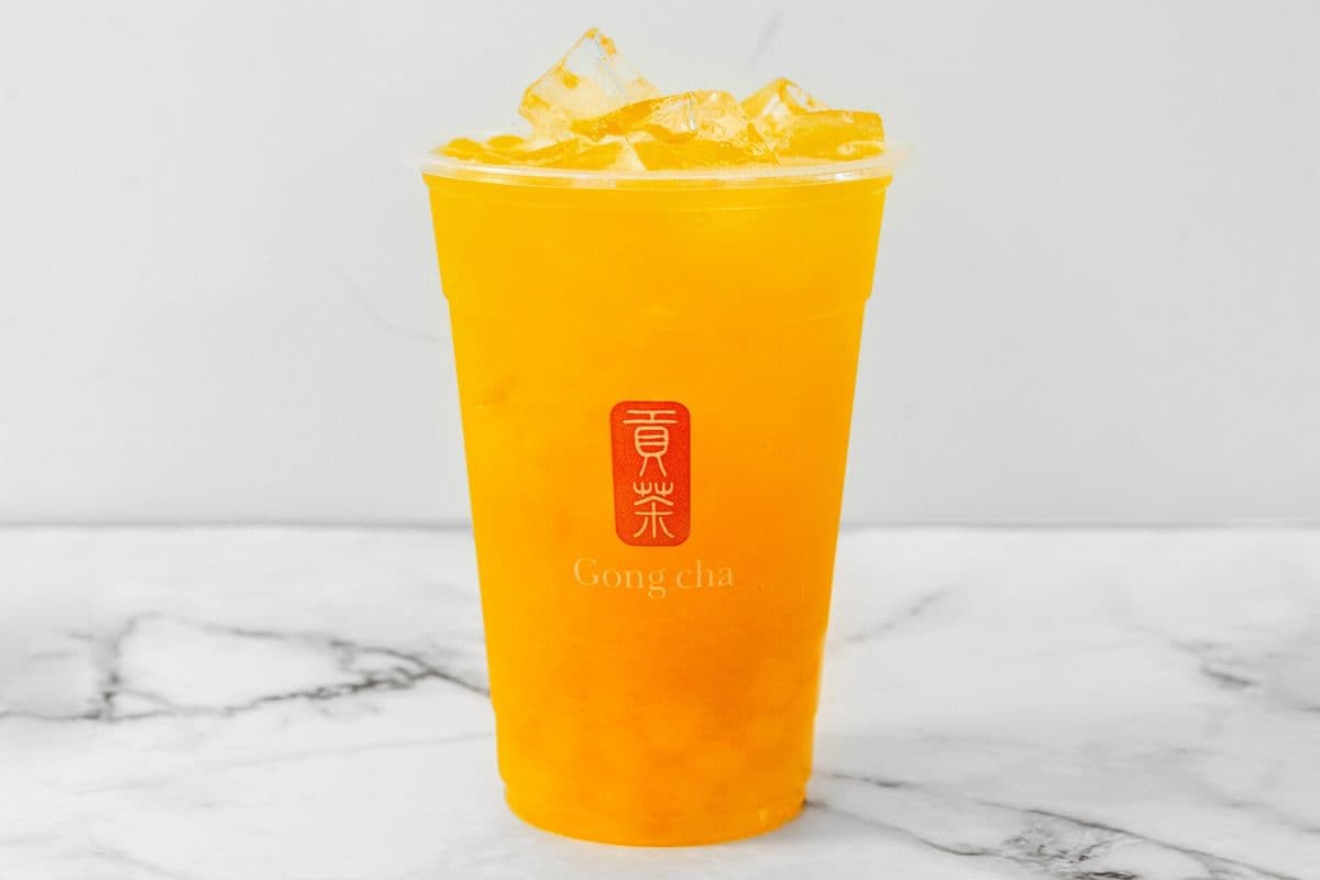 Mango Green Tea with Mango Flavor Kanten Jelly