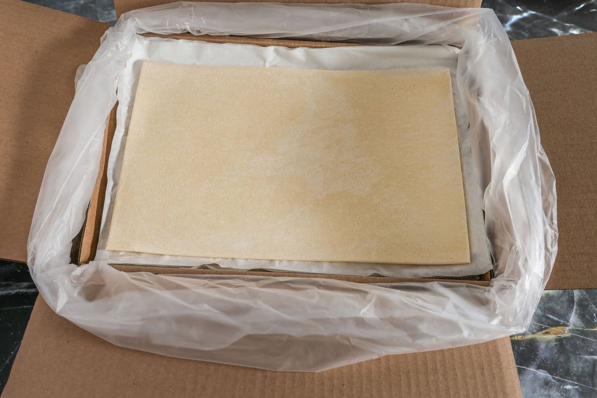 Puff Pastry Sheets (20 per box, size 10x15)