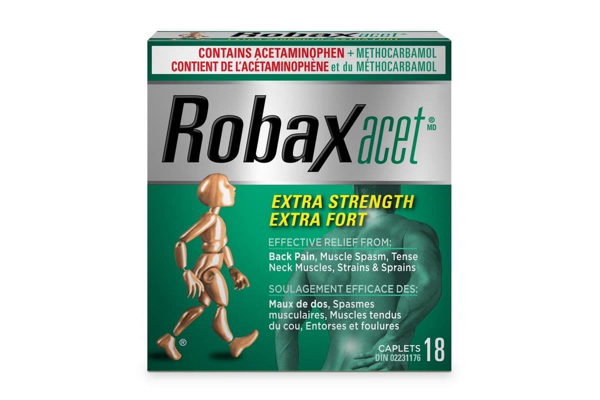 Robaxacet Extra Strenght Tablets (18 ct)