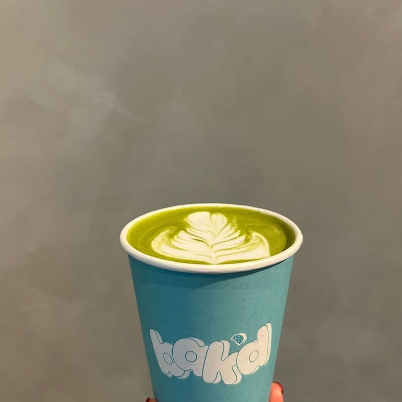 Lavender Matcha Latte