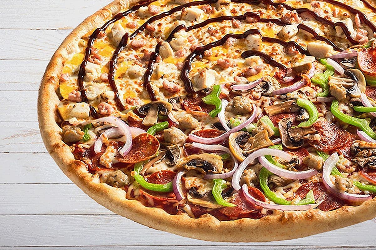 HALF & HALF FEAST PIZZA