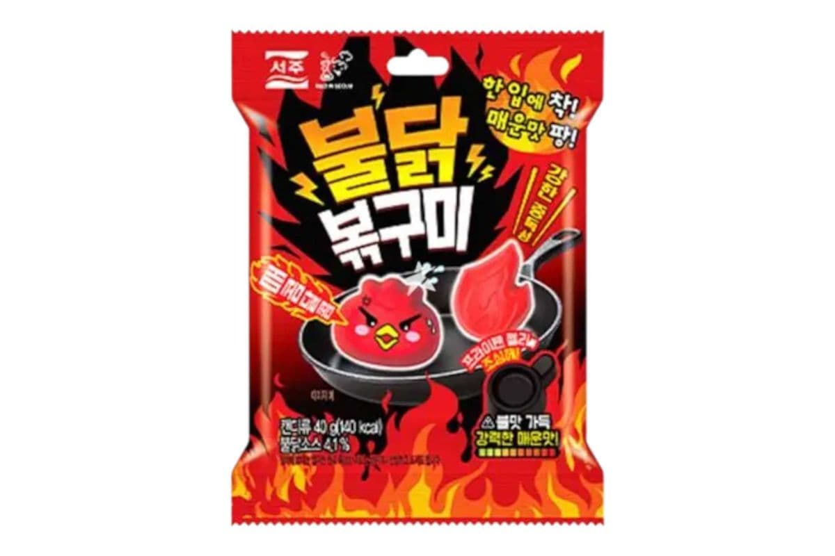 Buldak Spicy Gummies (40gm) (140 Cal)