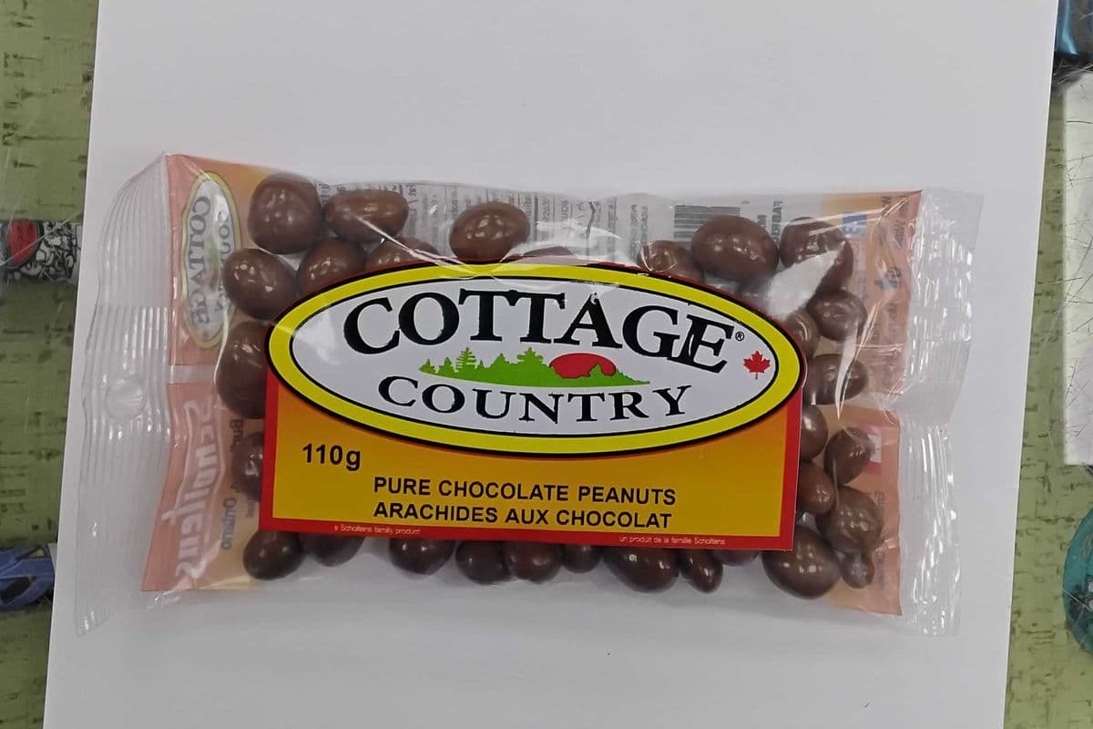 COTTAGE COUNTRY PURE CHOCOLATE PEANUTS (110g)