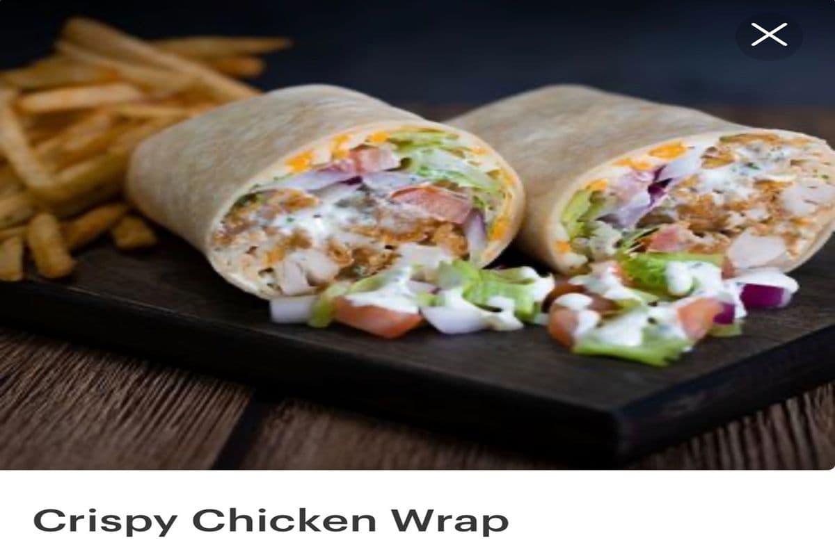 Crispy Chicken Wrap
