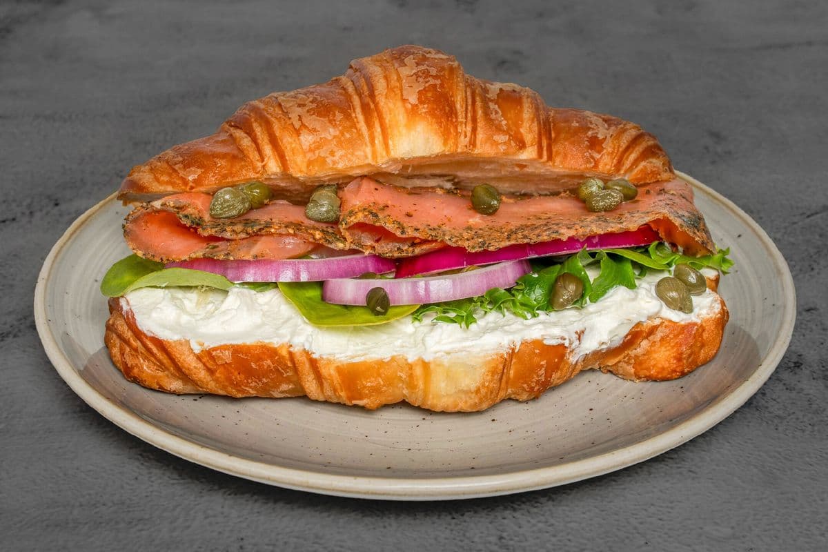 Smoked Salmon Sandwich