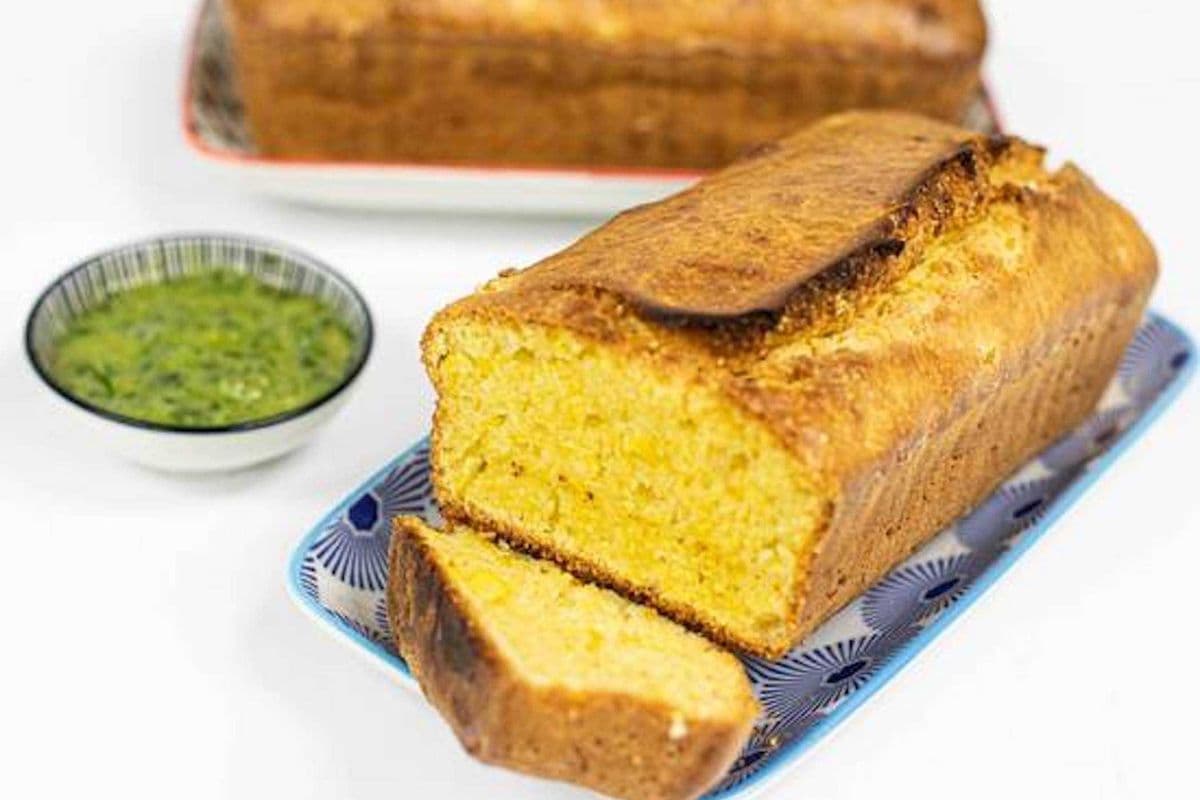 Pain de maïs fait maison / Homemade cornbread