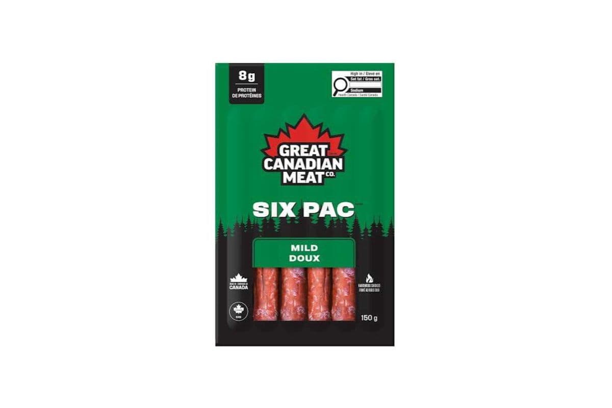 GCM Six Pac mild Sausage (150 G)