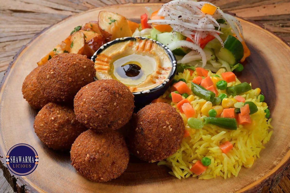 Falafel Platter.