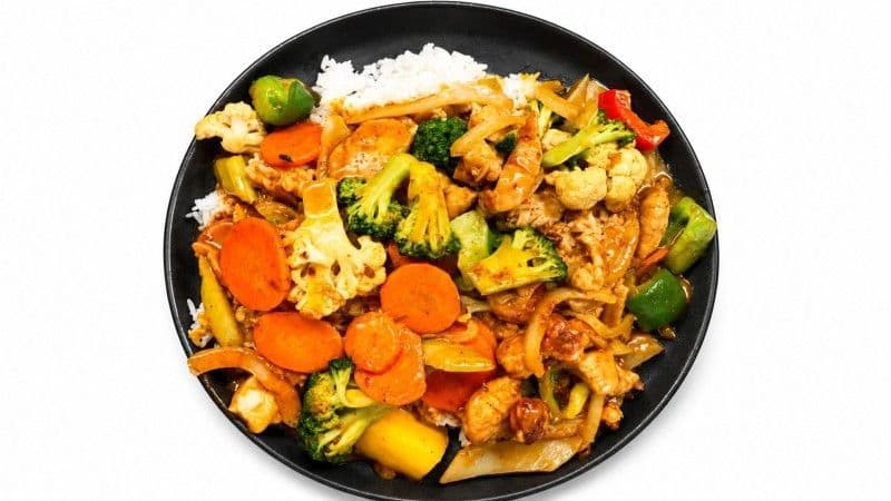 C1 -  CURRY CHICKEN ON RICE