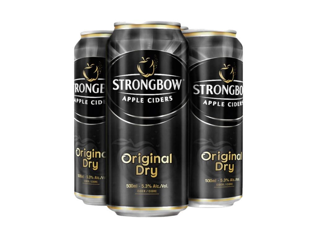 Strongbow - Original Dry Tall Can 4pk