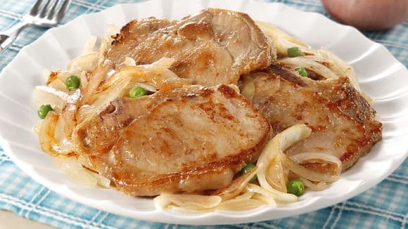 Pork Chops with Ginger & Onion / 薑蔥豬扒