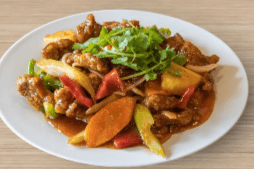 68. Vegetables Stir Fried with Oyster Sauce