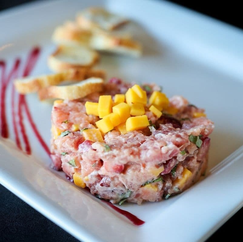 Fusion (thon & saumon) Repas avec frites Sans Gluten