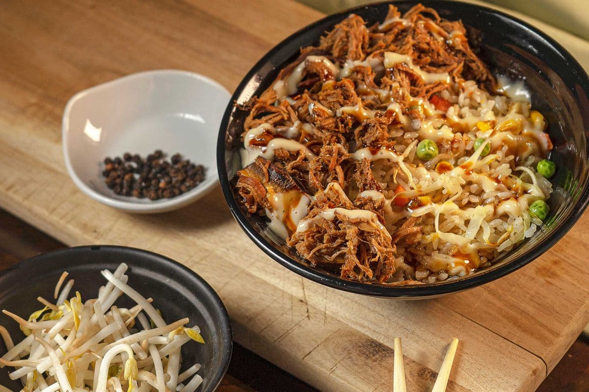 Fried Rice with Braised Pork Combo