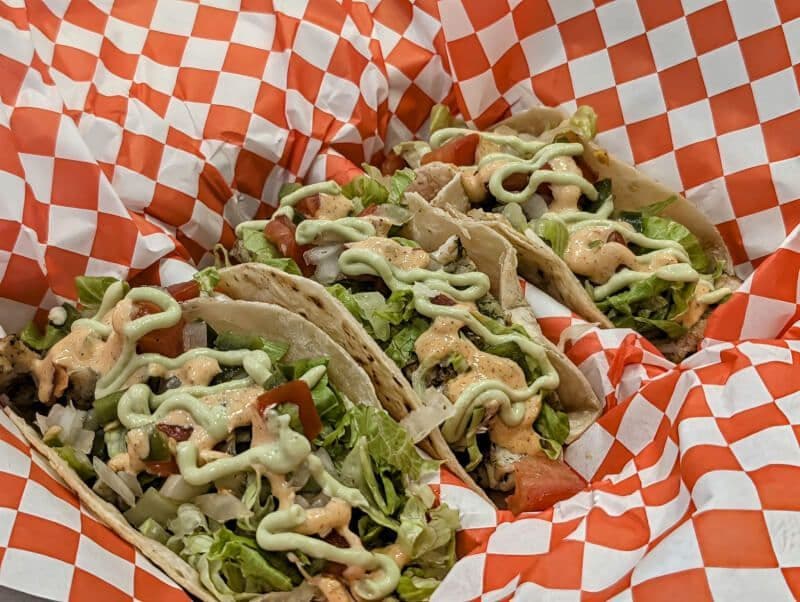 Grilled Chicken Caesar Taco