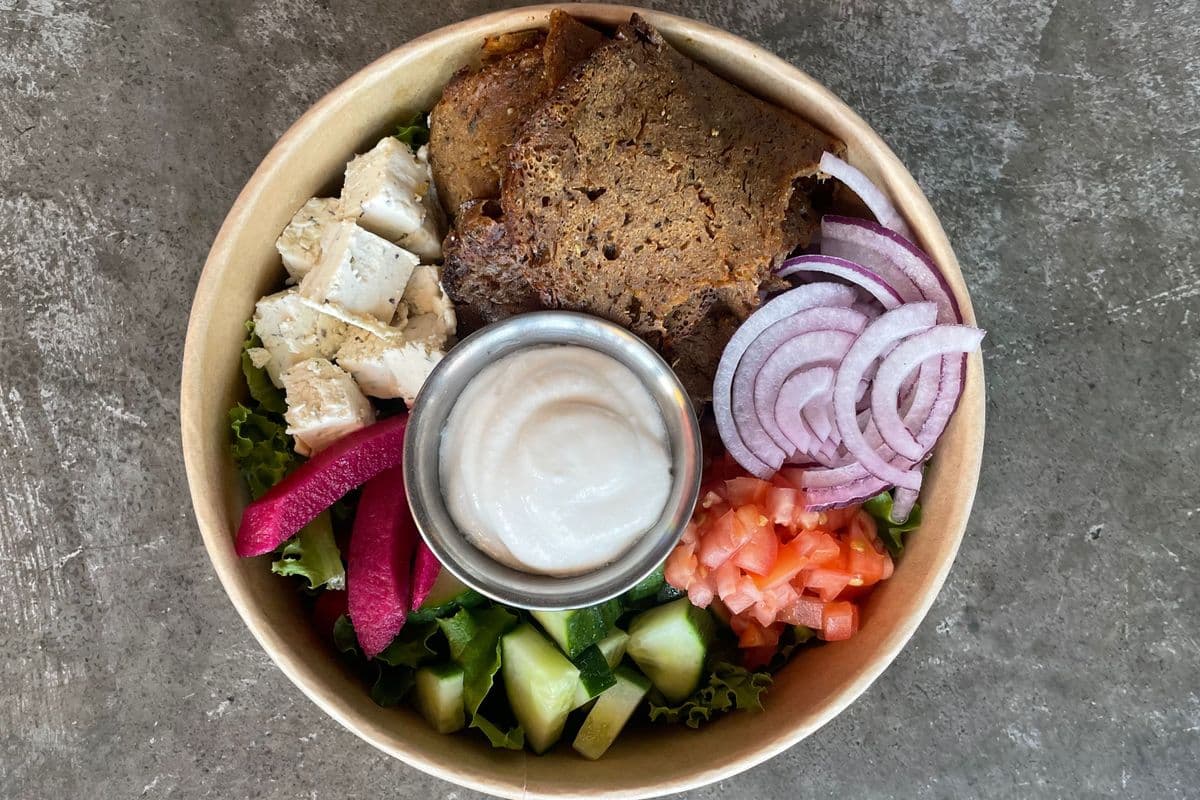 Veggie Donair Bowl