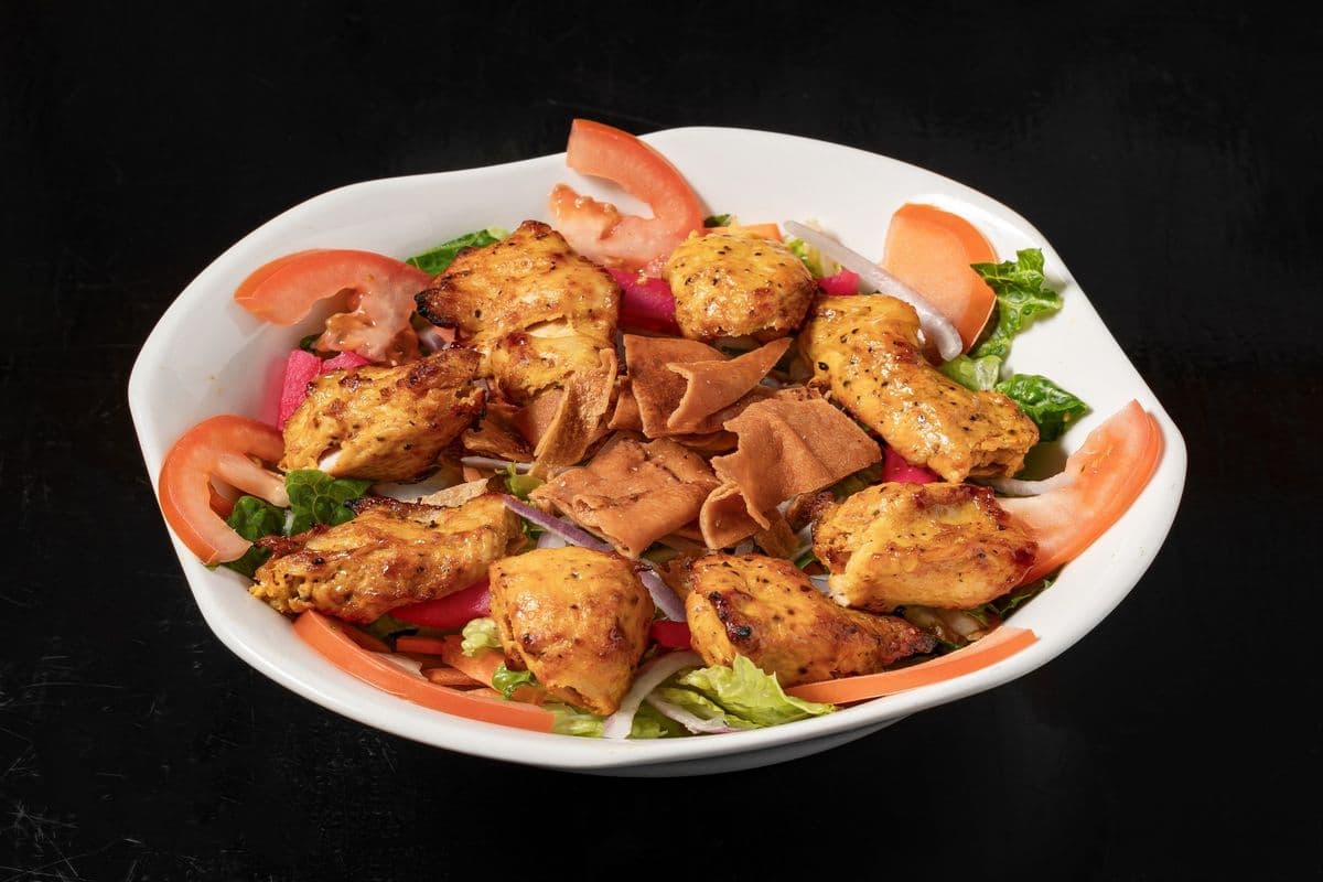 Chicken Shish Tawook Salad