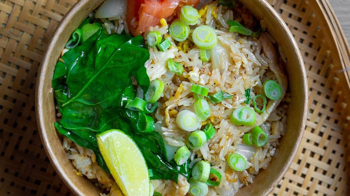 [L] Fried Rice  Veggies & Tofu