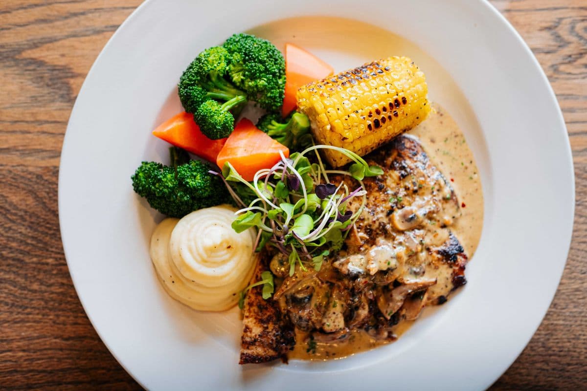 Butterfly Grilled Chicken Breast