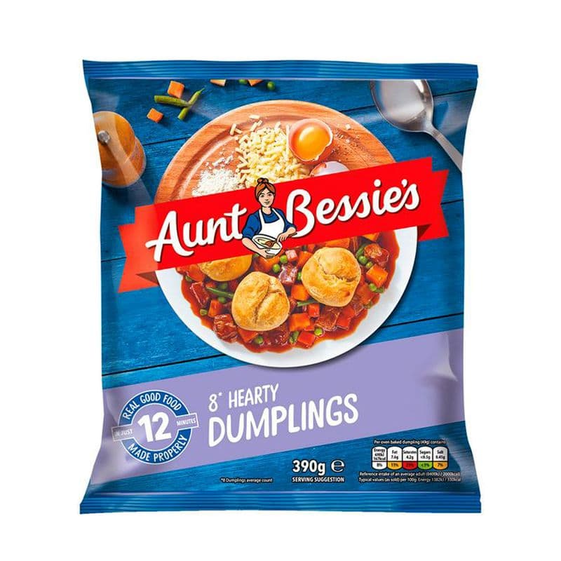 Aunt Bessie's - 8 Hearty Dumplings