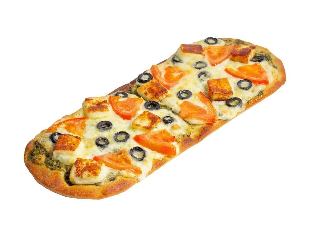 Halloumi Pesto Flatbread