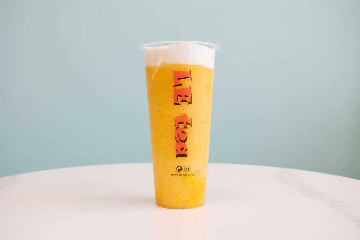 MF1. Large Mango Cheese Milk Foam