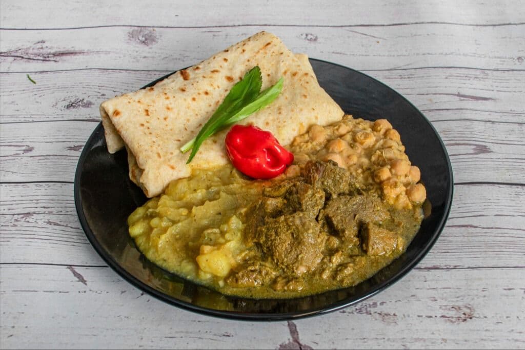 Curry Goat and Rice