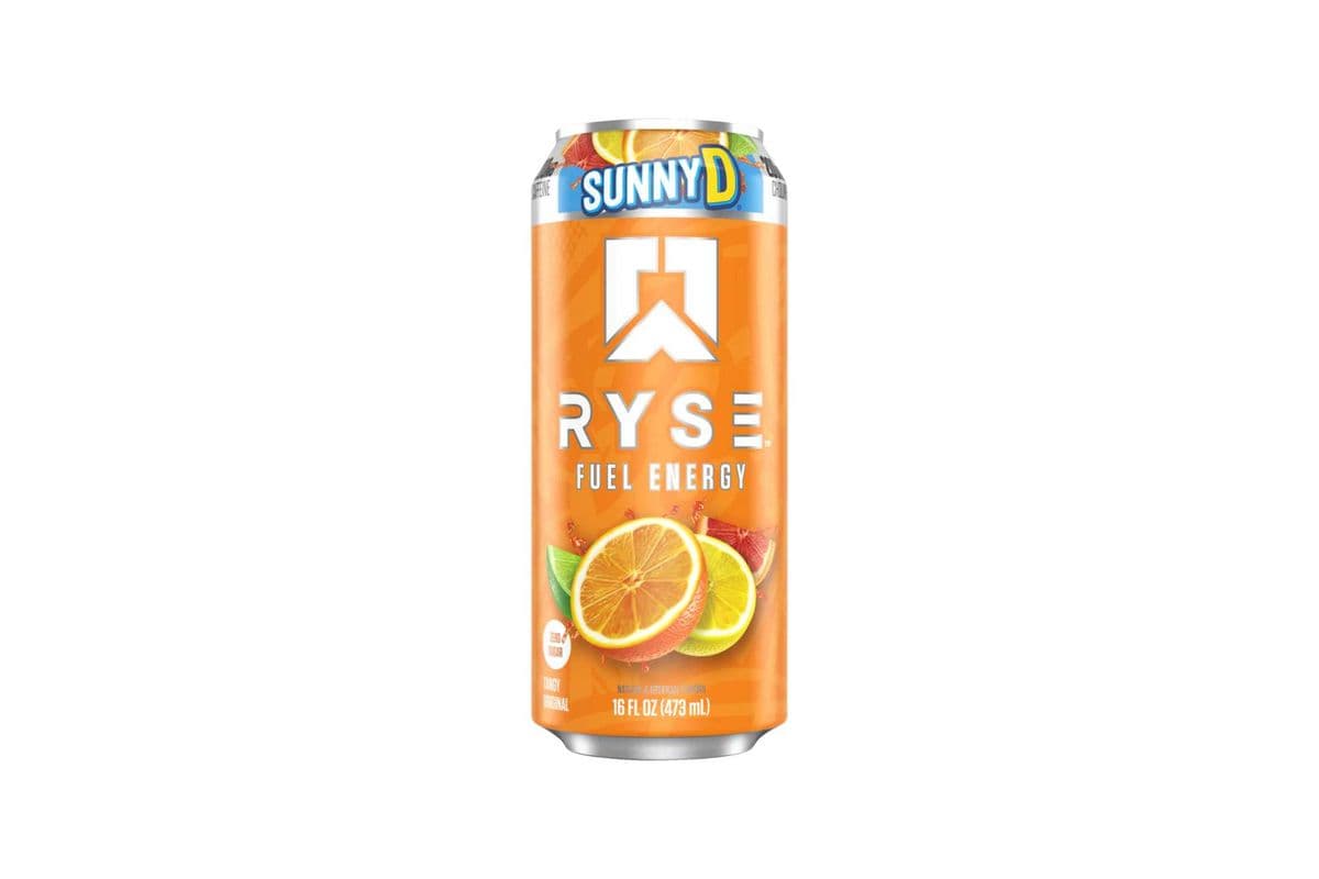 Ryse Fuel Energy Zero Sugar Sunny D (473 ml)