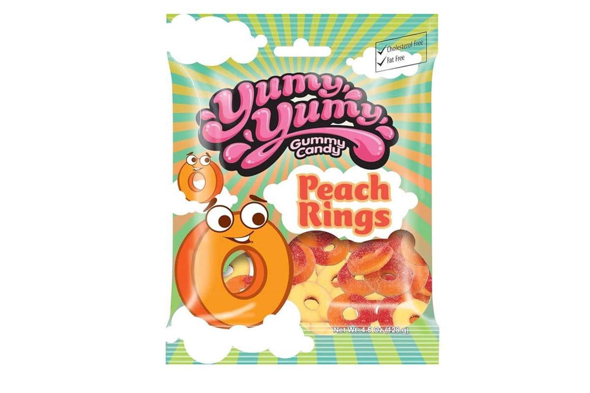 Yummy Yummy Peach Rings (114 g)