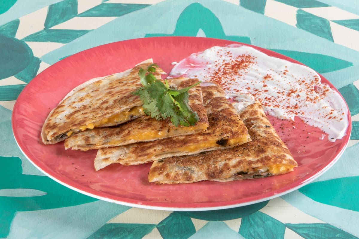 Quesadilla Sincronizada De Hongos