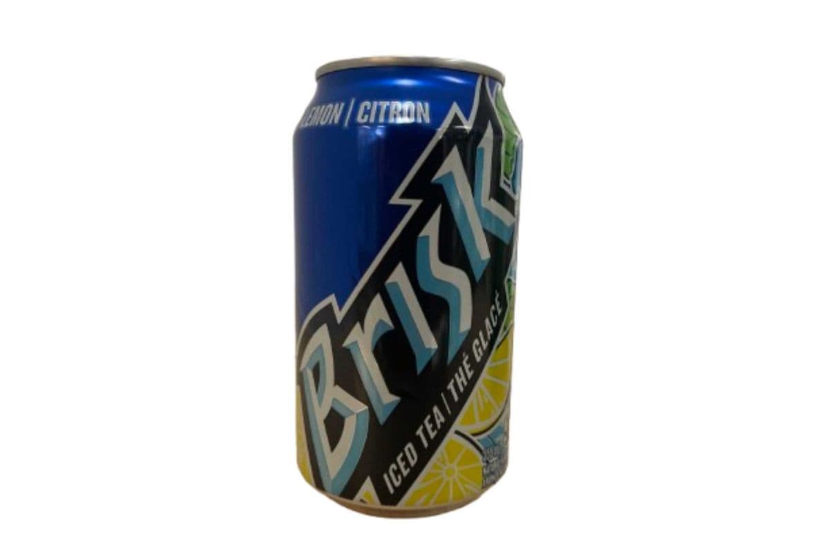 Brisk Ice Tea can