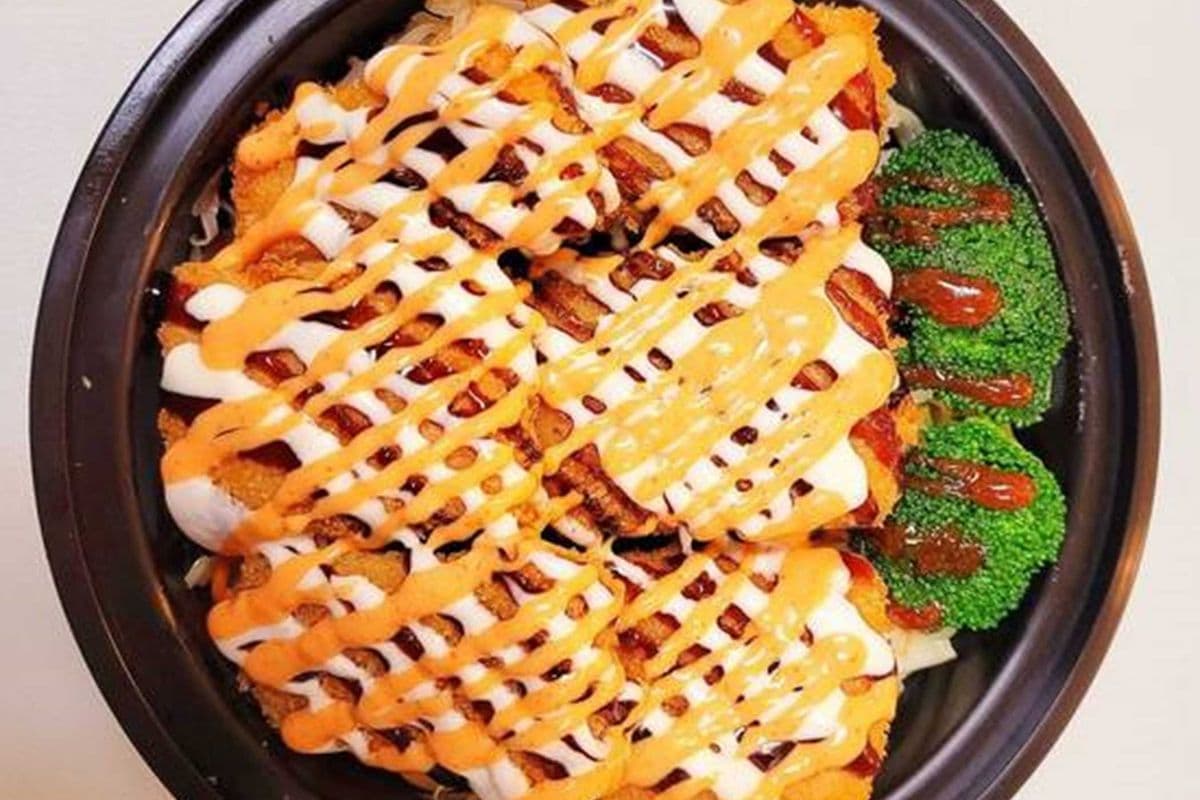 Crunchy Salmon Rice Bowl💎💎💎