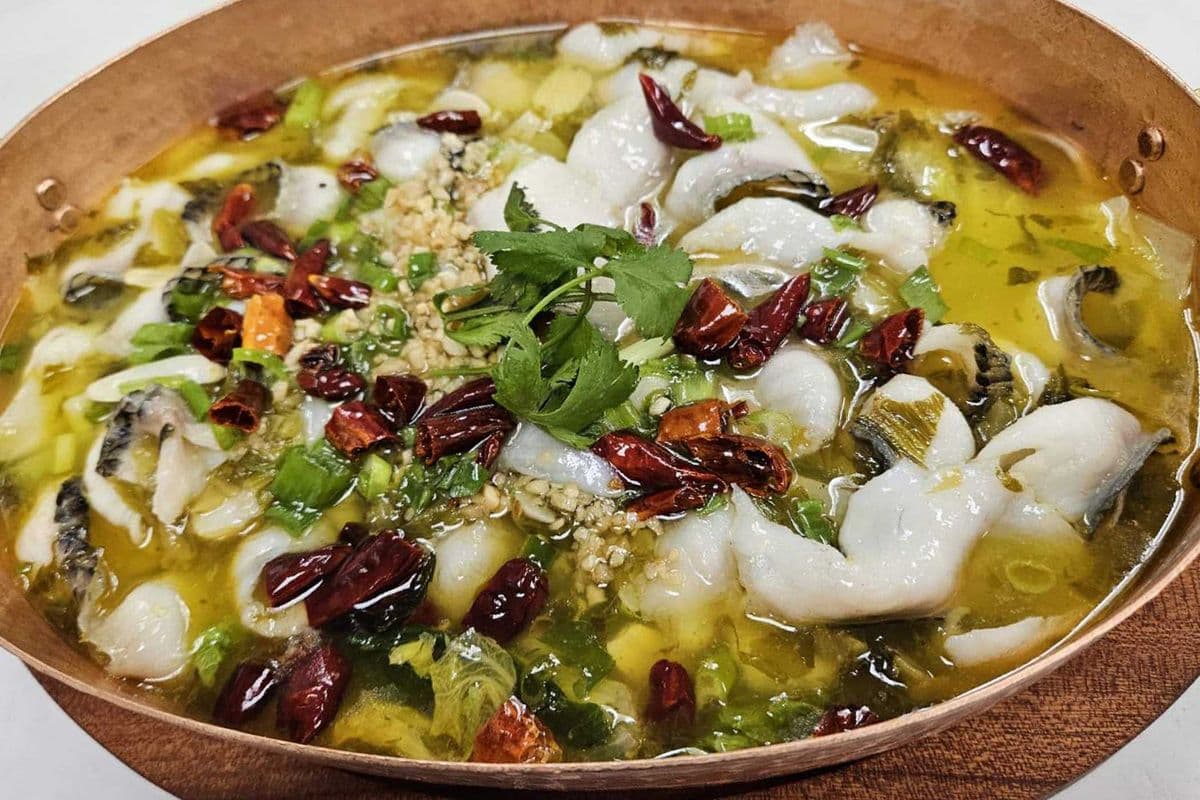 Hot and Sour Fish Soup with Pickles